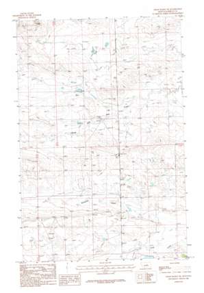 Grass Range NE USGS topographic map 47108b7