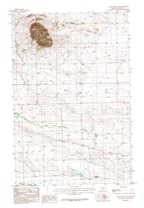 Grass Range NW USGS topographic map 47108b8