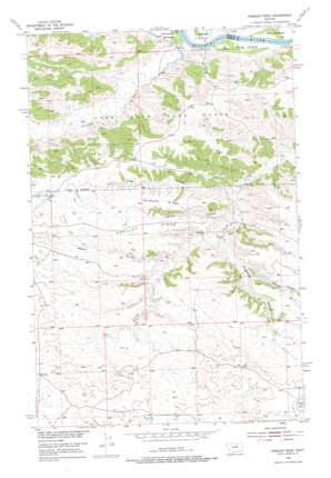 Hessler Ridge USGS topographic map 47108e6