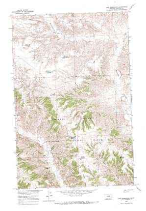 Lake Reservoir USGS topographic map 47108f2