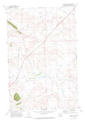 Coburn Butte USGS topographic map 47108h3