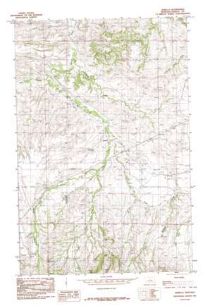 Armells USGS topographic map 47109c2