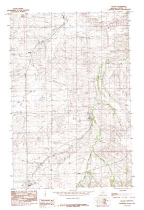 Hilger USGS topographic map 47109c3