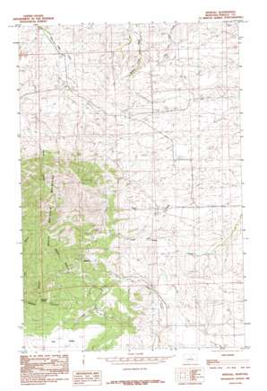 Kendall topo map