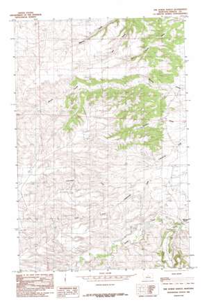 The Horse Ranch USGS topographic map 47109d2