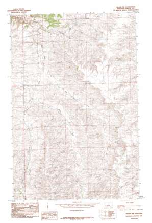 Hilger Nw USGS topographic map 47109d4