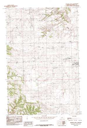 Winifred West USGS topographic map 47109e4
