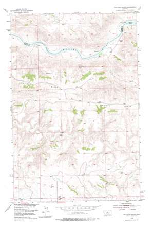 Gallatin Rapids USGS topographic map 47109f4