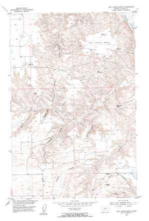 Last Chance Bench USGS topographic map 47109f8