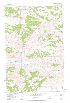 Bird Rapids USGS topographic map 47109g2