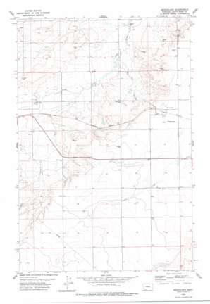 Belt USGS topographic map 47110a1