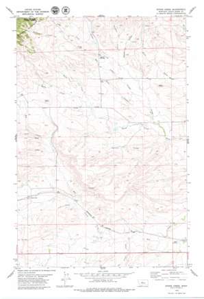Byrne Creek USGS topographic map 47110c5