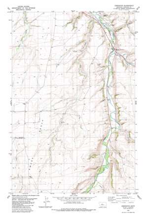 Armington USGS topographic map 47110c8