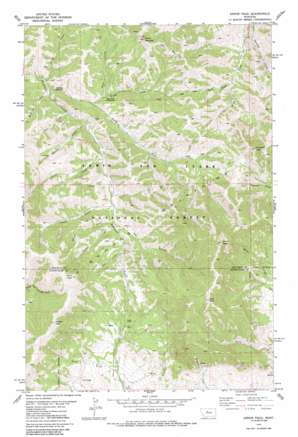 Arrow Peak USGS topographic map 47110d5