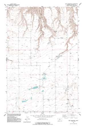 Rice Reservoir USGS topographic map 47110f7