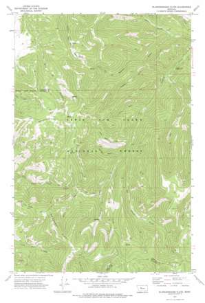 Blankenbaker Flats USGS topographic map 47111a1