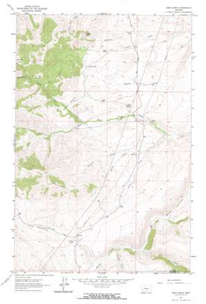 Dana Ranch USGS topographic map 47111a5