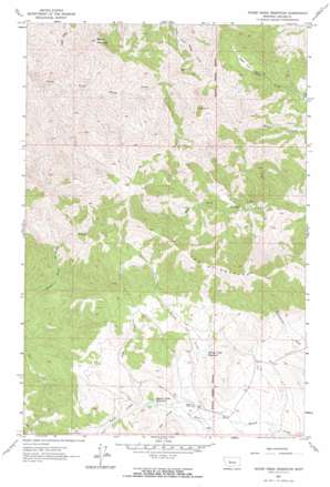 Hound Creek Reservoir USGS topographic map 47111a6