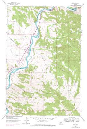 Craig USGS topographic map 47111a8