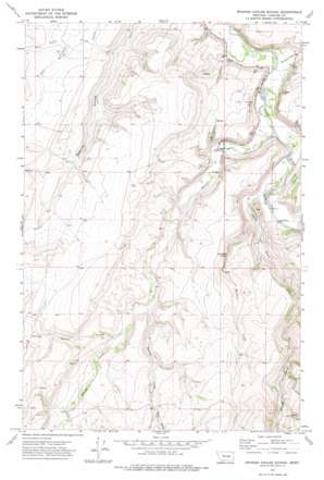 Spanish Coulee School USGS topographic map 47111b4