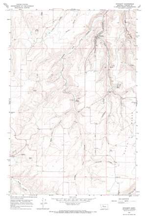 Stockett USGS topographic map 47111c2
