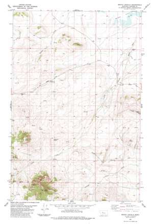 Mount Cecelia USGS topographic map 47111c7