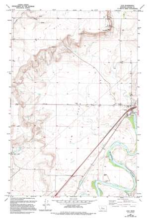 Ulm USGS topographic map 47111d5