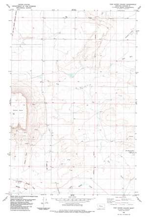 Fair Haven Colony USGS topographic map 47111d6