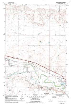 Manchester USGS topographic map 47111e4