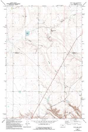Flick Lake USGS topographic map 47111f2