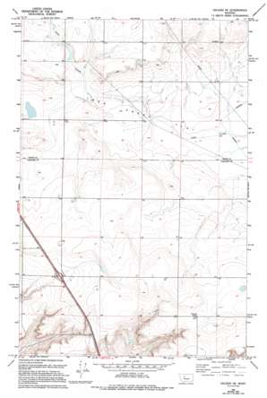 Vaughn NE USGS topographic map 47111f5