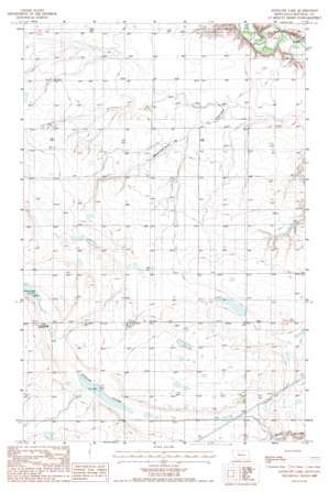 Antelope Lake USGS topographic map 47111g1