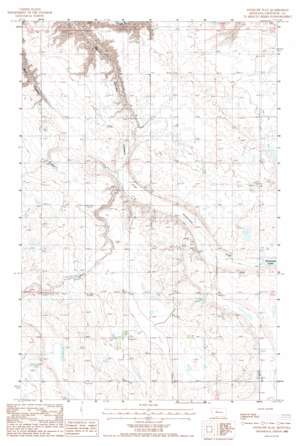 Antelope Flat USGS topographic map 47111g2