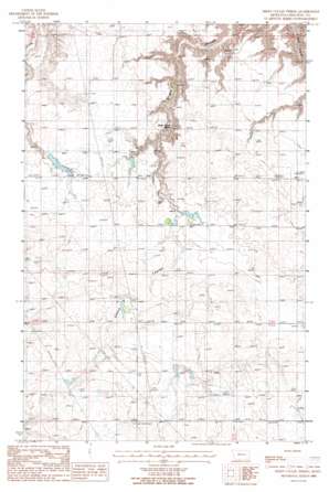 Sheep Coulee Spring USGS topographic map 47111g3