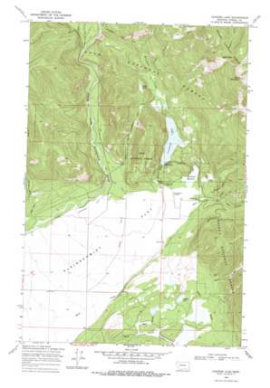 Coopers Lake USGS topographic map 47112a8