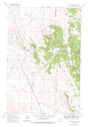 Coburn Mountain USGS topographic map 47112b1