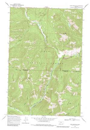 Lake Mountain USGS topographic map 47112b8
