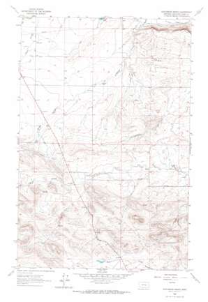 Gouchnour Ranch USGS topographic map 47112d3