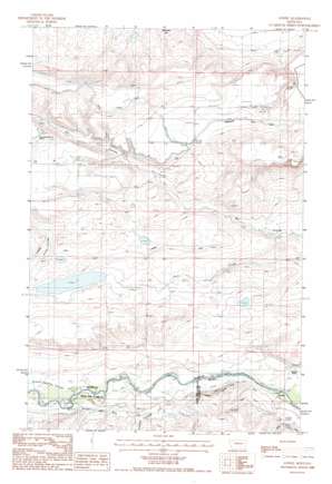 Choteau USGS topographic map 47112e1