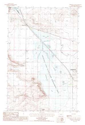 Freezeout Lake USGS topographic map 47112f1