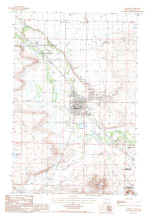 Choteau USGS topographic map 47112g2