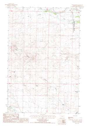 Teton Buttes USGS topographic map 47112g3