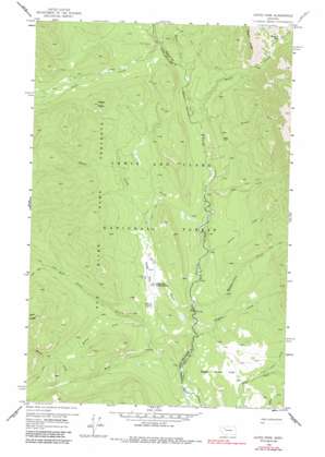 Gates Park USGS topographic map 47112g8
