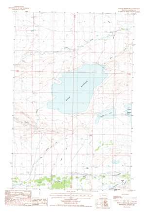 Bynum Reservoir USGS topographic map 47112h4