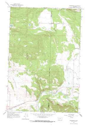 Woodworth USGS topographic map 47113a3