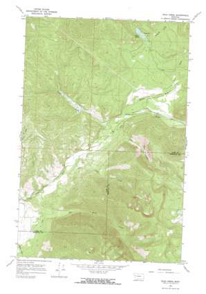 Gold Creek USGS topographic map 47113b8