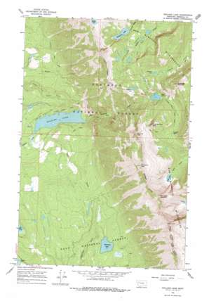 Holland Lake USGS topographic map 47113d5