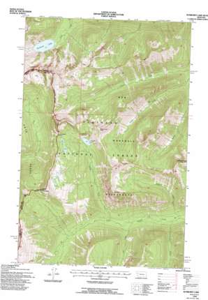 Marmot Mountain USGS topographic map 47113f5