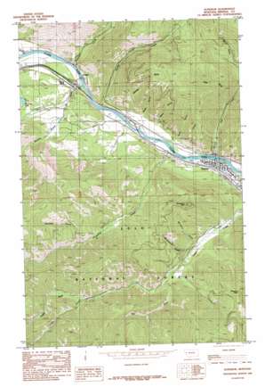 Superior USGS topographic map 47114b8