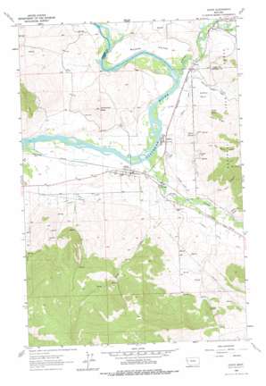 Ravalli USGS topographic map 47114c3
